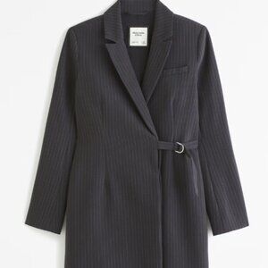 NWT Abercrombie and Fitch Side Belt Blazer Dress - Size S